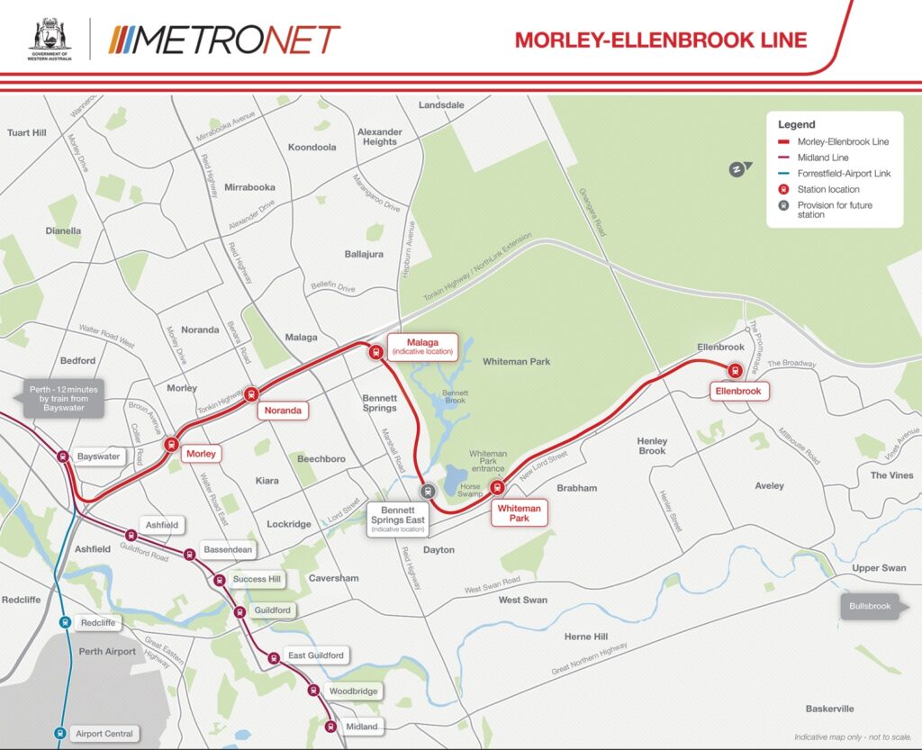 Morley-Ellenbrook-Trainline