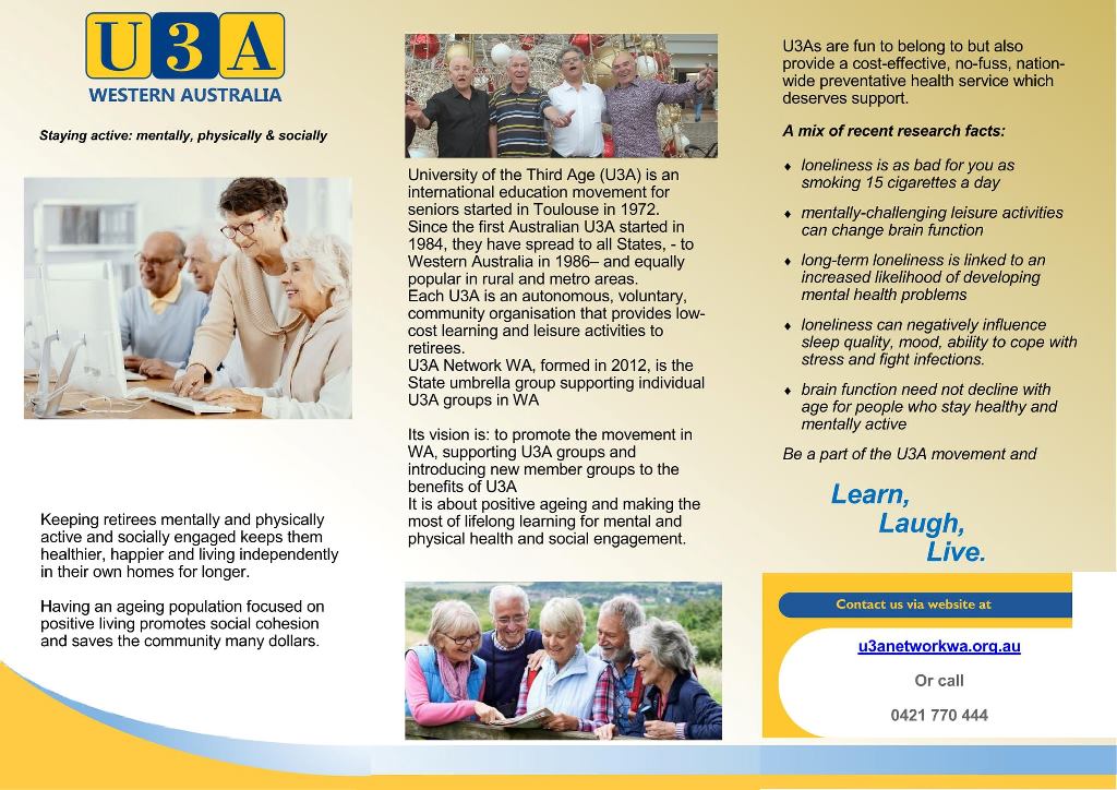 U3A-Ellenbrook-Flyer